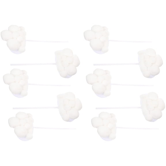 NIAIZEK 10pcs Cake Decorative Toppers Cloud Shape for Women Birthday Cake Decor