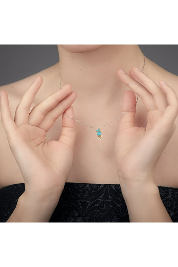 Versatile Blue Metal Pencil Charms for DIY Projects and Adorable Decors