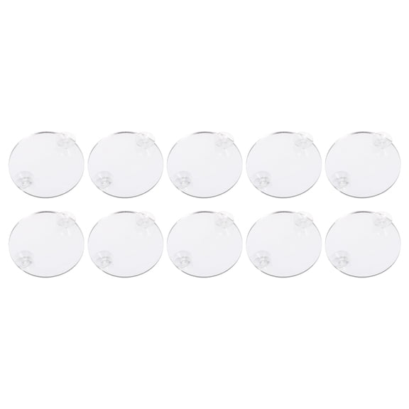 NIAIZEK 10Pcs Suction Cup Betta Mirror Aquarium Accessories Acrylic Decoration Fish Owners