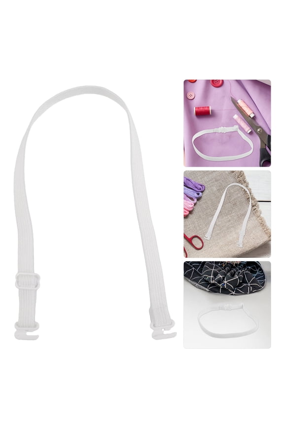 Versatile White Polyester Bow Tie Band for Various Occasions