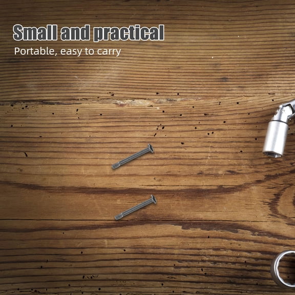 NIAIZEK Durable Iron Case Fan Screws Black for Easy Computer Upgrades