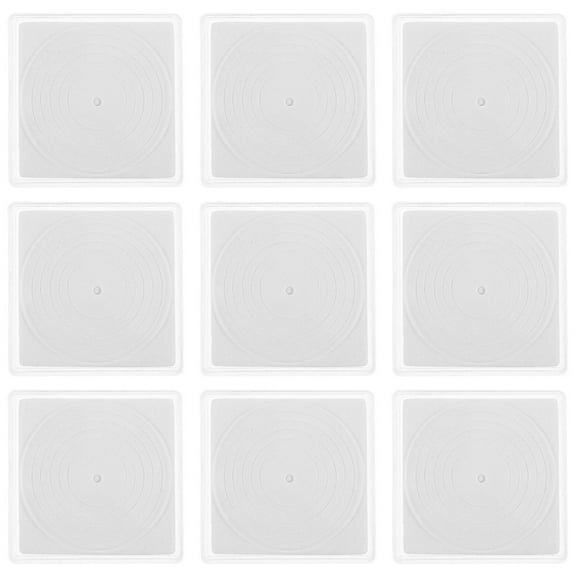 NIAIZEK 10-Pack Transparent Plastic Holders for Collectors, Display Storage Supplies for Collection