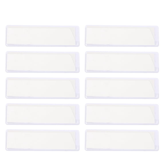 NIAIZEK 10pcs Card Holders Magnetic White Magnetic for General Users