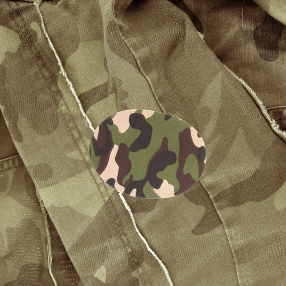 NIAIZEK 10pcs Iron-On Patches Camouflage Clothes Repair Patches for Jackets and Jeans(5.71X4.33X0.2in)