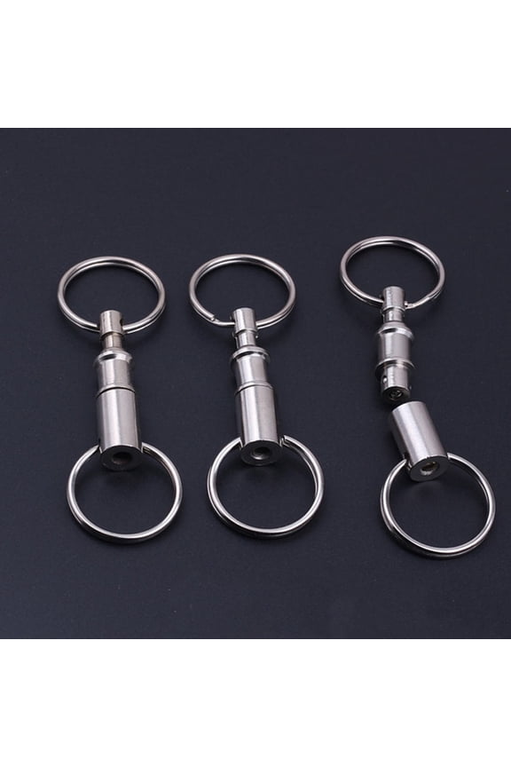 Key Chains Metal Key Rings 12Pcs Quick Release