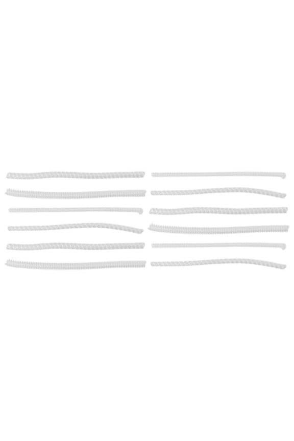 PU Tightener Invisible White Adjuster for Loose 12Pcs