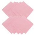 thumbnail image 1 of NIAIZEK 12pcs Decorative Dinner Napkins Cotton Soft Pink Napkins For Weddings And Home Use, 1 of 7