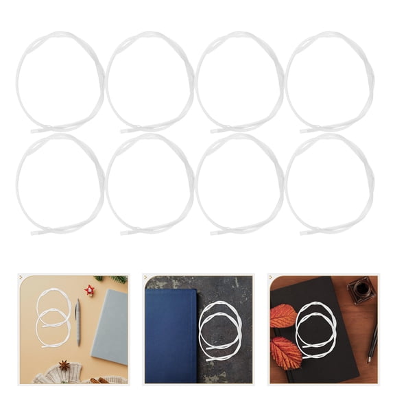 NIAIZEK Thermal Binding Glue White Resin Strong Adhesion for Home and Office Use 150 Pieces