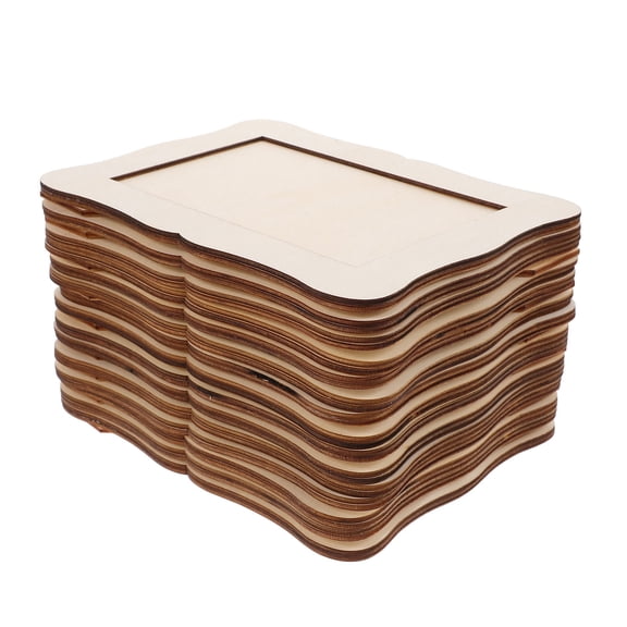 NIAIZEK Wooden Picture Frames 15pcs Standing Photo Frames for Family Birthdays Home Decor