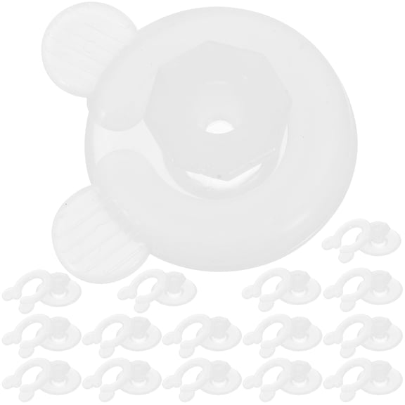 NIAIZEK 16Pcs Plastic Bed Sheet Clips Strong Compression Resistant Sheet Fasteners for Home