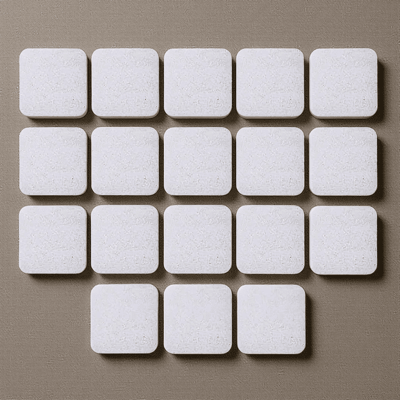 NIAIZEK Refrigerator Accessories Magnet Stickers Thermal Conductive Material 18 Pcs