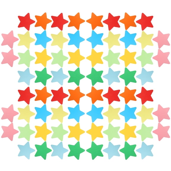 NIAIZEK 180Pcs Adorable Star Design Paper Cutouts for Scrapbooking and Decorative Wall Art