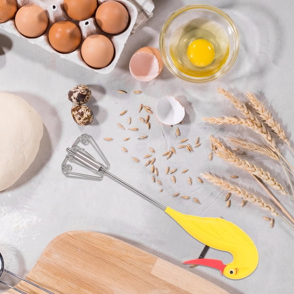 NIAIZEK 1Pack Egg Whisks Plastic Stirring Batter for Restaurant Staff