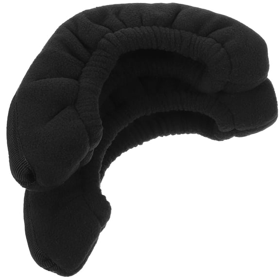 NIAIZEK 1Pair Black Skate Guards Lightweight Wear Resistant Ice Skates Covers