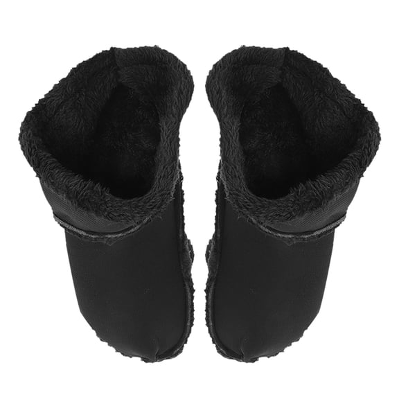 NIAIZEK 1 Pair Fluffy Shoe Inserts for Cold Weather with Skin-friendly Material in Black for Snow Activities