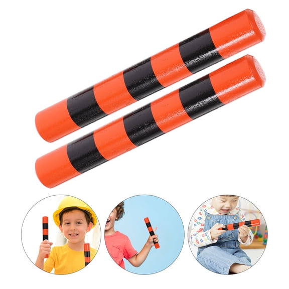 NIAIZEK 1 Pair Wooden Rhythm Sticks Percussion Instrument for Kids Music Activities and Educational Play