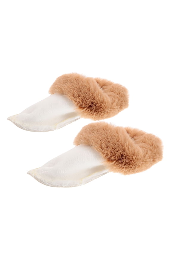 1Pair Winter Thermal Boot Insert Plush Shoe Liner Warm Removable Cozy Inner Sole