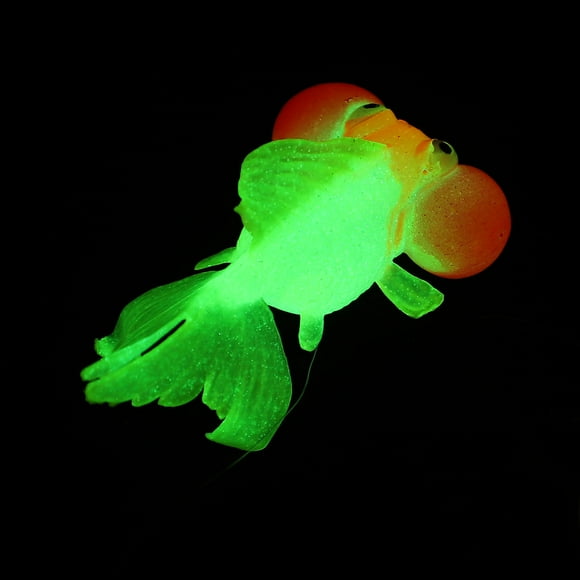 NIAIZEK Simulation Fish Aquarium Decor Aquarium Artificial Goldfish Yellow 1Pc