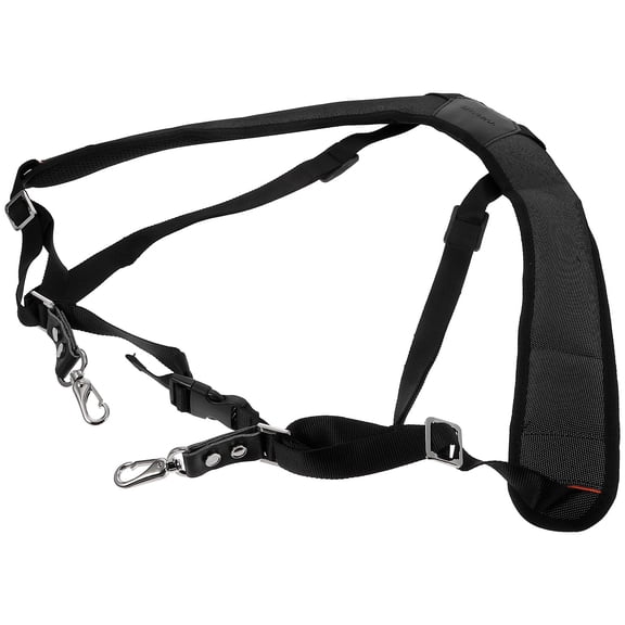 NIAIZEK 1Pc Black African Drum Belt Adjustable Comfortable Instrument Shoulder Strap