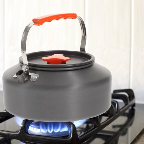 NIAIZEK Lightweight Portable Aluminum Alloy Water Kettle for Outdoor and Home Use, and Easy to Carry, 1 Piece