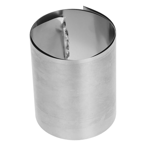 NIAIZEK Steel Sheet Plate Thin Stainless Metal Plated Silver Versatile Durable for Repair