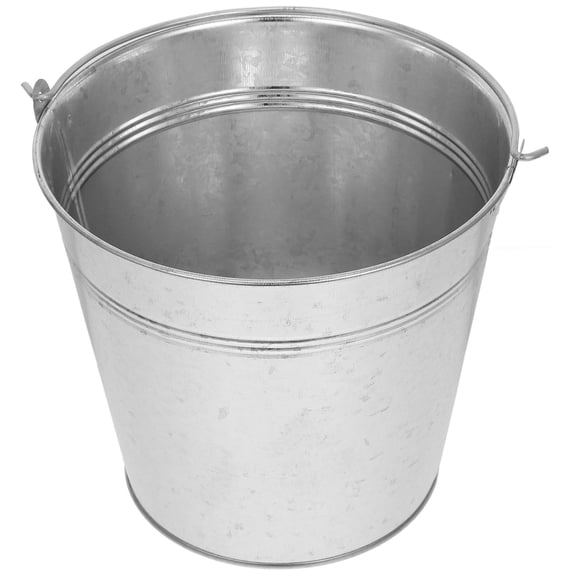 NIAIZEK Round Storage Bucket with Handle, Multi-Purpose Organizer Container for Home Storage and Efficient Space Saving, 1 Piece