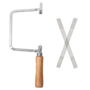 NIAIZEK 1Set Adjustable Jewelry Saw Bow with Khaki Handle for Detailed Craftsmanship