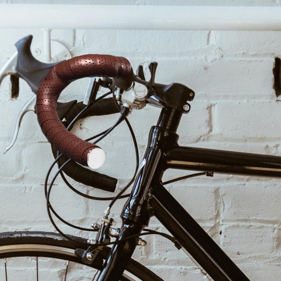 NIAIZEK 1Set Protective Brown Handlebar Tape for Cycling Easy Install Shock Absorption Grip