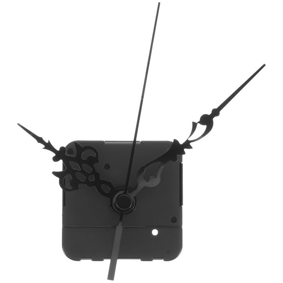 NIAIZEK Reverse Running Clock Motor Kit with Black Plastic and Iron Parts for Clock Making Projects 1 Set
