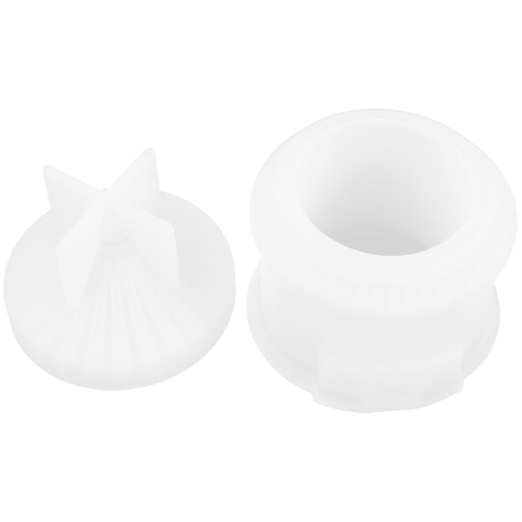 NIAIZEK Chinese Style Architecture Mould Chinese Style Architecture 1 Set White Silicone