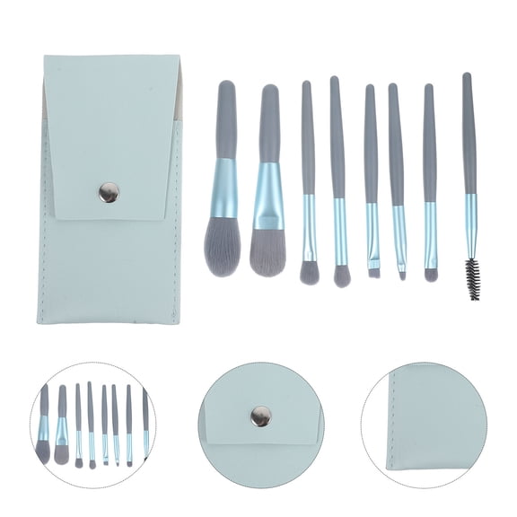 NIAIZEK 1 Set PU Travel Makeup Brushes for Versatile Use and Everyday Makeup