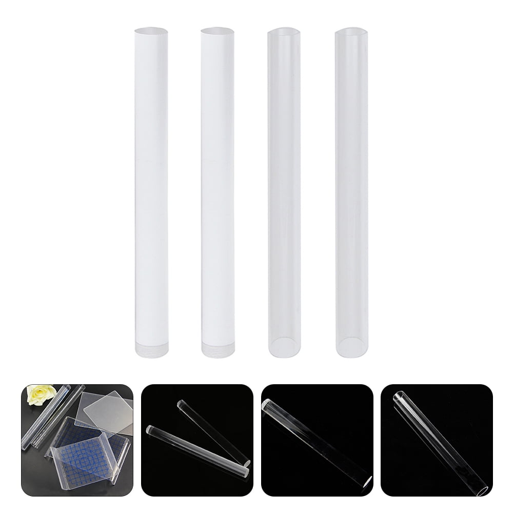 Clay Rods NIAIZEK 1Set Compact Acrylic Clay Roller Set with Solid and Hollow Rods ...