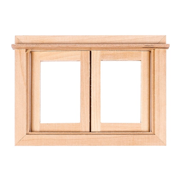 NIAIZEK 1pc Mini Furniture Model Micro World Decorative Window for Dollhouse DIY Decor