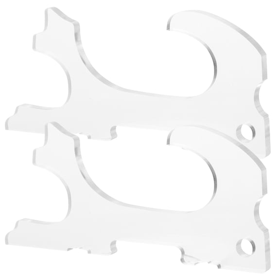 NIAIZEK sword stand sword wall mount 2 pcs Acrylic Display Stand for Home Decoration