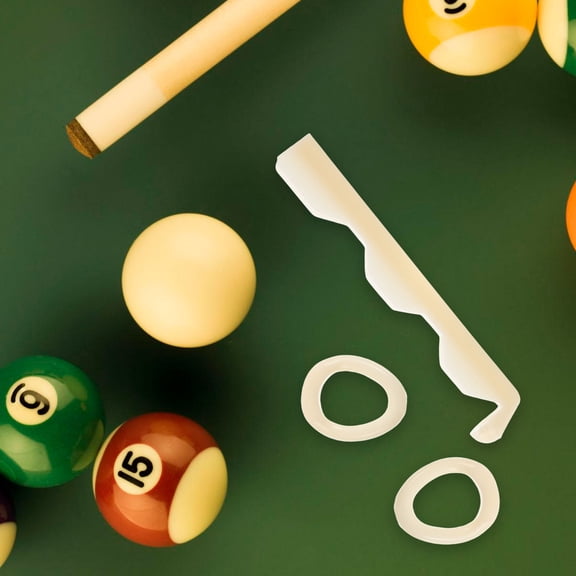 NIAIZEK Cue Tip Repair Shaper Portable Lightweight Beige Tool for Home and Pool Table Use 2 Sets