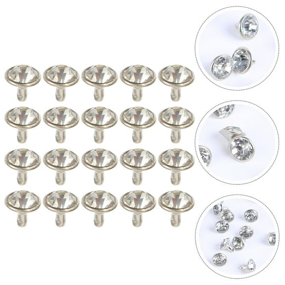 NIAIZEK 200 Sets Rivet Bag Rivets for Craft, Handbag Repair, Accessories