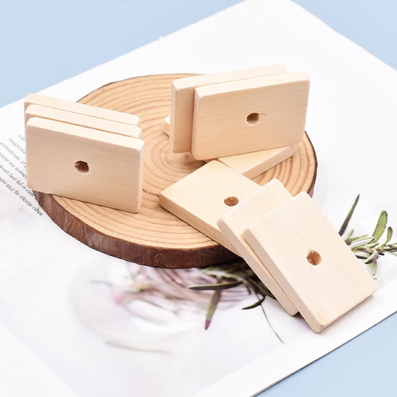 NIAIZEK 20Pcs Wood Blocks Bird Nest Decoration for Parrot Cage Accessories