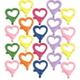 thumbnail image 1 of NIAIZEK Keychain Lobster Clasps Assorted Colors Heart Design Jewelry Making Alloy 20Pcs, 1 of 8