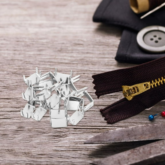 NIAIZEK 20-Piece Universal Zipper Repair Kit with Iron and White Fixers for Smooth on Backpacks and Clothing