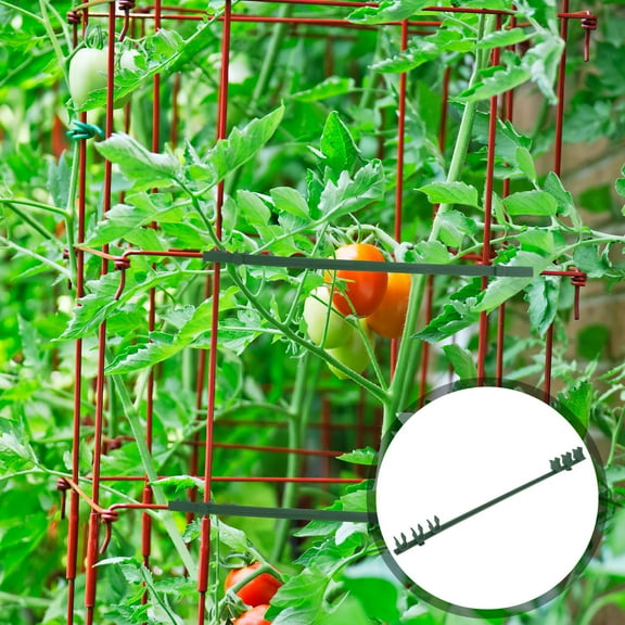 NIAIZEK 20Pcs Greenhouse Plant Support Frame Clips Easy Snap Plastic Connectors