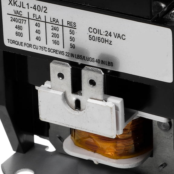 NIAIZEK Ac Contactor for Air Conditioner Replacement Compressor Control 1Set