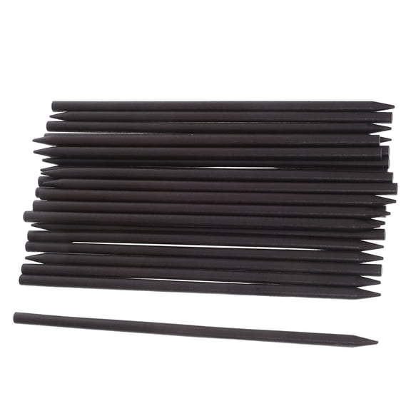 NIAIZEK wooden hair stick 15cm Brown Pencil-Shaped Accessory 25 Pcs