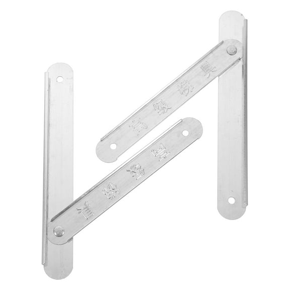 NIAIZEK 2Pcs Folding Ladder Hinges Aluminum Alloy Replacement Lightweight Parts
