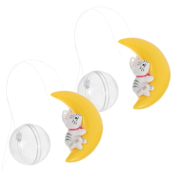 NIAIZEK 2Pcs Large Aquarium Decorations Floating Fish Tank Figurines for Home Decor