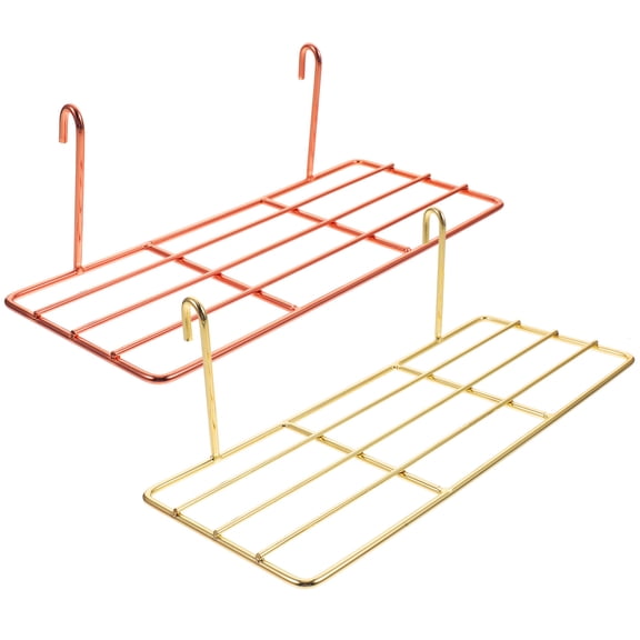 NIAIZEK 2Pcs Desktop Bird Stand Perch with Metal Construction for Bird Playground