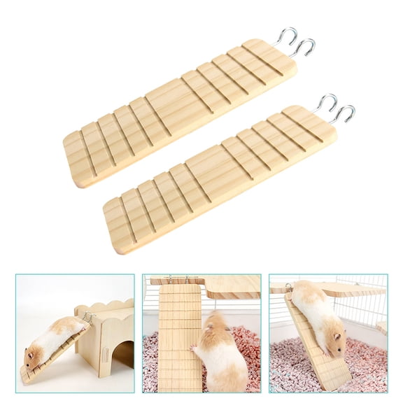 NIAIZEK Hamster Climbing Toy Supplies Synthetic Material 2Pcs