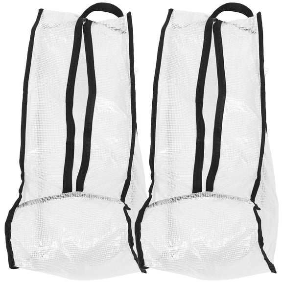 NIAIZEK Travel Boot Storage Bags Set, 2-Piece Lightweight Shoe Organizer in Multi-Color for