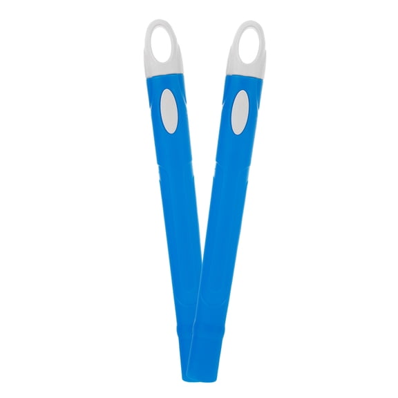 NIAIZEK 2Pcs Plastic Broom Handle Grip Replacement Set with Dustpan End Caps for Home Use