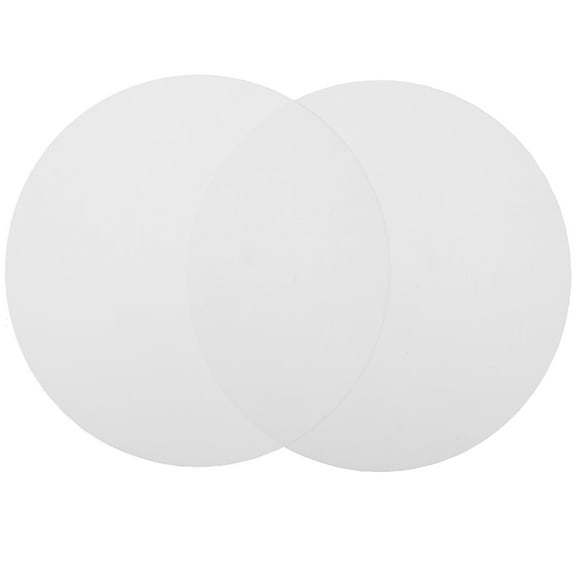 NIAIZEK 2Pcs White Lampshade Fabric Diffuser for Ceiling Light Anti Dazzling Effect