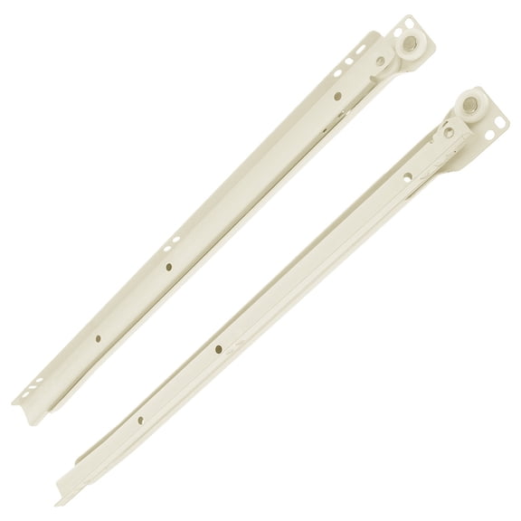 NIAIZEK 2Pcs Drawer Replacement Rails Two Section Slide Track System for Smooth Noiseless Drawer Movement